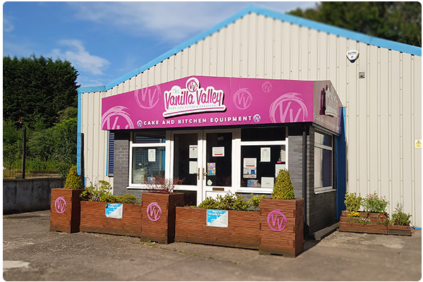 The outside of The Vanilla Valley Store in Nantgarw